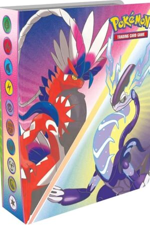 The Pokemon Scarlet & Violet Mini Portfolio + 1 Booster Pack