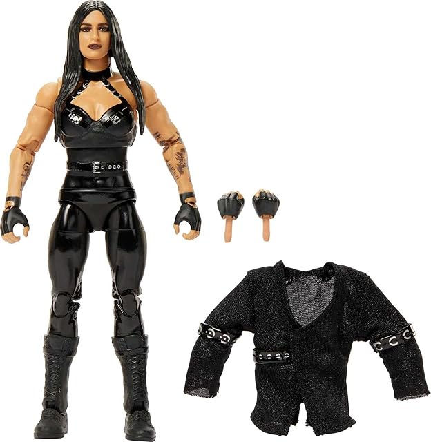 The Mattel WWE Elite Collection Action Figure & Accessories, Series #101 Sonya Deville 6-inch Collectible with 25 Articulation Points & Swappable Hands
