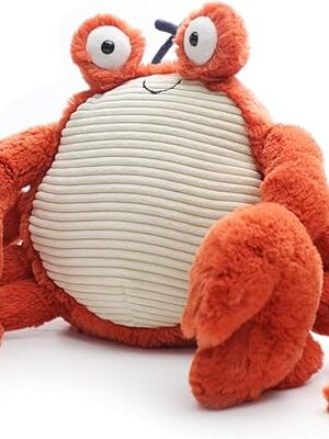 The RECUR Plush King Crab Stuffed Animals,Soft Plushie,12 Inches,Adorable Gift for All Ages