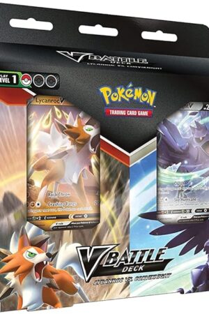 The Pokemon TCG: V Battle Deck: Lycanroc vs. Corviknight