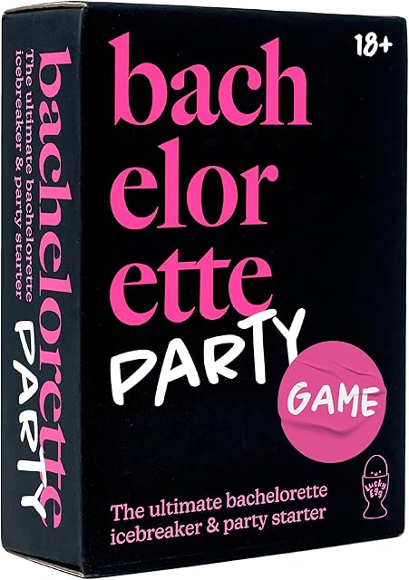 The Lucky Egg Bachelorette Party Game: The Adult Bridal Party Games - 99 Diverse Questions - Board Game for Bridal Party, Adults, Adult Party Games, Games for Grown Ups, Funny Fun Adult Games