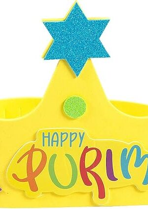 The Purim Crown Craft Kit, Makes 12