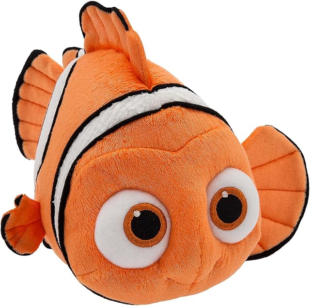 The Disney Store Unisex-Children Pixar Finding Nemo 11-Inch Plush - Authentic Soft & Cuddly Nemo Toys - Perfect Toys for Finding Dory Fans & Kids - Great Gift for Birthdays & Special Occasions