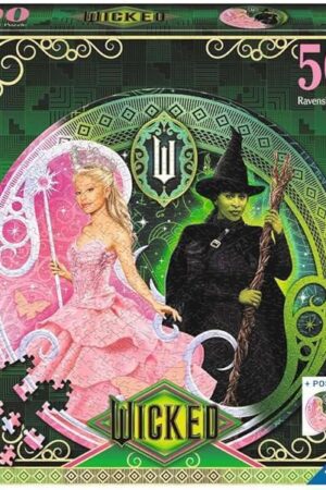 The Ravensburger Wicked: Act 1 500 Piece Jigsaw Puzzle for Adults - 12001276 - Handcrafted Tooling, Made in Germany, Every Piece Fits Together Perfectly