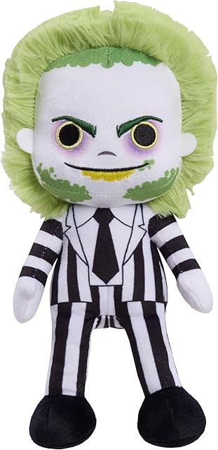 The Just Play Beetlejuice Small Plush Beetlejuice, Kids Toys for Ages 3 Up