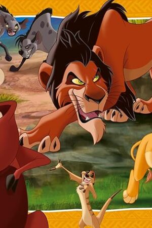 The Ravensburger Disney The Lion King: Hakuna Matata 200 Piece XXL Jigsaw Puzzle for Kids - Screen-Free Activity Boosts Concentration and Focus