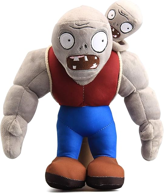 The Maikerry 12" PVZ Gargantuar Plush Toys Stuffed Soft Doll Muscle Plush Toy, Great Gifts for Kids and Fans, Christmas, Hallowen