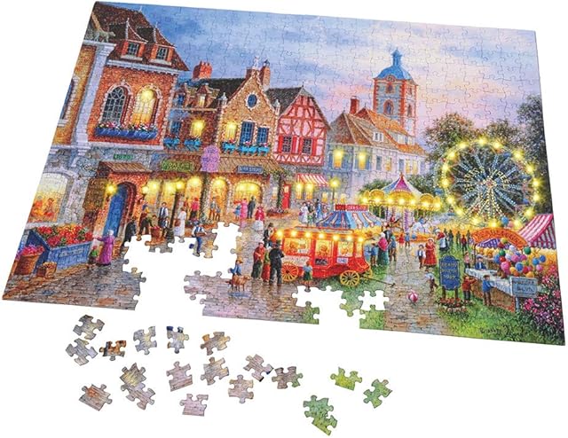 The RoseArt - Kodak Premium - Beary Patch Park - 500 Piece Jigsaw Puzzle for Adults