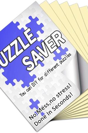 The Preserve Puzzle Glue - 32 Sheets, No Stress & No Mess Puzzle Saver