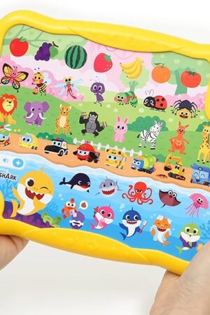 The Pinkfong Baby Shark Sing & Learn Sound Toys: Smartphone, Sound Pad, and Learning Flash Card Bus (Baby Shark Sing & Learn Pad)