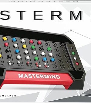 The Pressman The Original Mastermind: Strategy Game Codemaker Vs. Codebreaker 2 Players 8yr, 5", Multi-colored