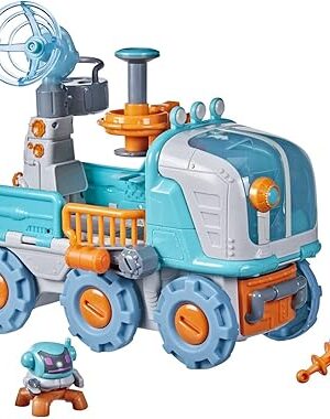 The PJ Masks Romeo Bot Builder Vehicle Playset with Lights and Sounds, Preschool Toys, Superhero Toys, PJ Masks Toys for 3 Year Old Boys and Girls and Up