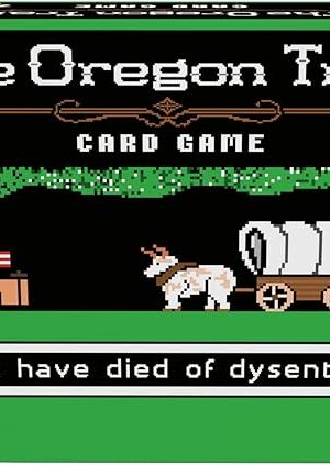 The Pressman The Oregon Trail Card Game - Cooperative Gameplay Based on The Classic Computer Game, Ages 12 and Up, 2-6 Players