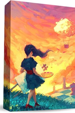 The R2i Games Canvas Board Game - Create Stunning Masterpieces! Art Competition and Puzzle Fun for Kids & Adults, Ages 14+, 1-5 Players, 30 Minute Playtime