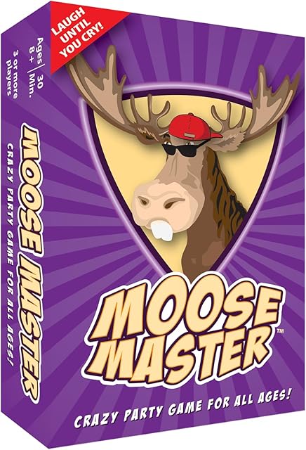 The Moose Master - Laugh Until You Cry Fun - Your Cheeks Will Hurt from Smiling and Laughing so Hard - for Fun People Looking for A Hilarious Night in a Box