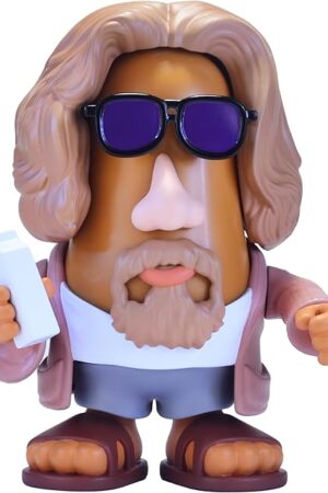 The Poptaters The Big Lebowski, The Dude 4" Collectible Toy Figure - with 12 Interchangeable Pieces & Surprise Part - Toys for Kids & Adults - Ages 8+