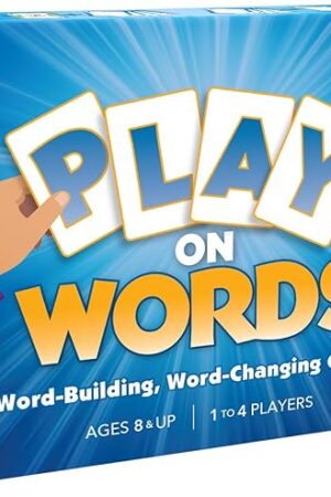 The Play On Words Card Game - Extra-Creative Word Making Fun for All Ages - A Parents' Choice Award Winner - Family/Kid-Friendly Word Game
