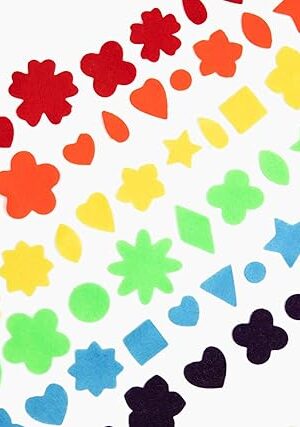 The Roylco Felt Shapes, Assorted