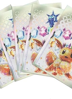 The Pokemon – Prismatic Evolution – Eevee Card Sleeves – Pack of 65