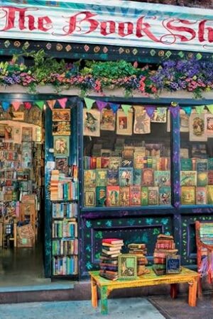 The Ravensburger The Bookshop 1000 Piece Jigsaw Puzzle for Adults - 12000670 - Handcrafted Tooling, Made in Germany, Every Piece Fits Together Perfectly