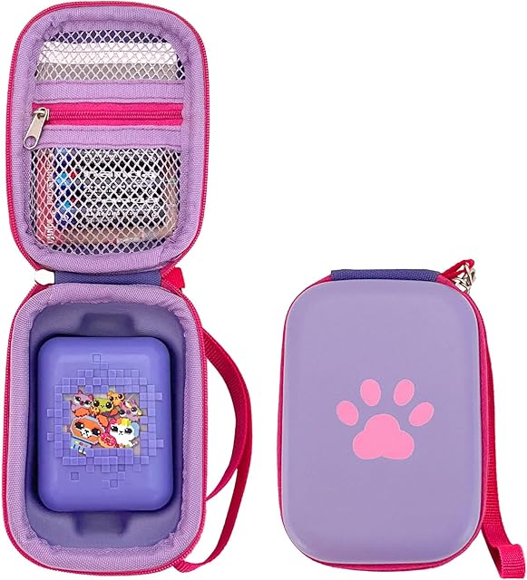 The Case for Bitzee Interactive Toy Digital Pet and Case,Protective Storage Holder for Electronic Gadgets Toys for Kids,Travel Carrying Case for Bitzee Digital Pet Interactive Virtual Toy (Claw Shape)