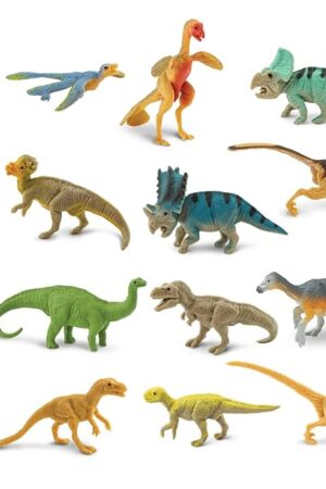 The Safari Ltd. Feathered Dinosaurs TOOB - Figurines of T-Rex, Velociraptor, Microraptor & More - Fun Educational Play Toy for Boys, Girls & Kids Ages 3+