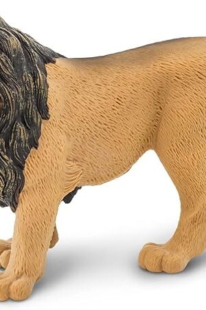 The Safari Ltd. Lion Figurine - Realistic 5.5" Wildlife Figure - Educational Toy for Boys, Girls, and Kids Ages 3+