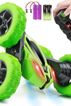 The Remote Control Car, RC Cars Toys for Ages 5-7, 2.4GHz 4WD RC Car Kids Toys for Ages 8-13, 360° Rotating Radio-Controlled Toy Vehicles Toys for Girls RC Truck Toy Cars for Boys