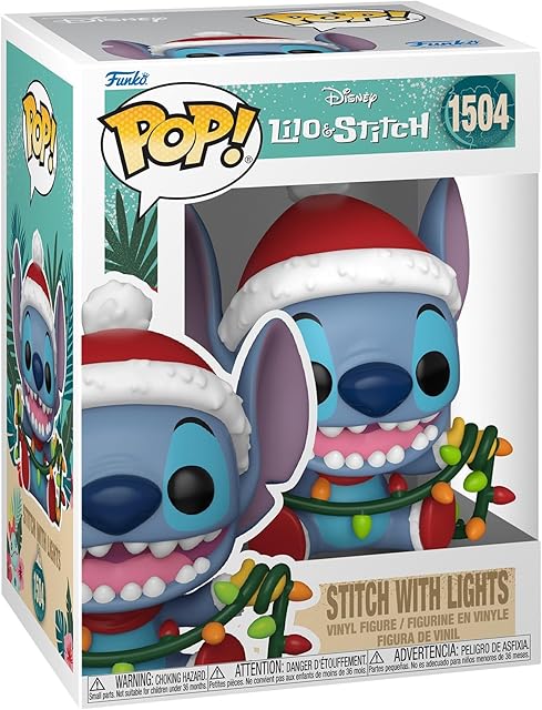 The Funko Pop! Disney: Stitch - Stitch with Lights