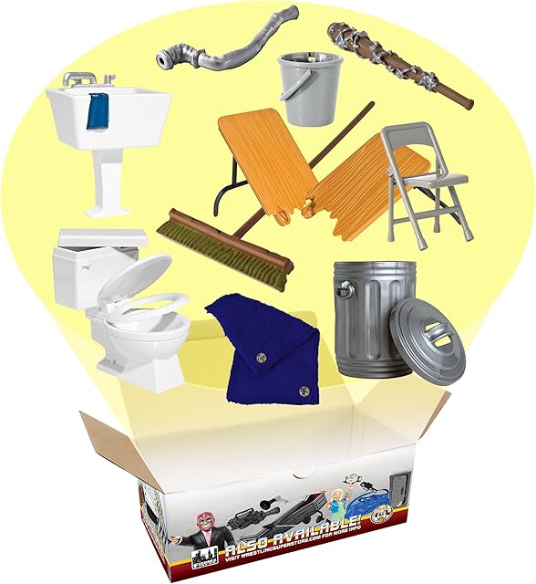 The Hardcore Bathroom Deal for Wrestling Action Figures