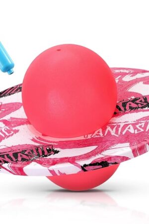The Pogo Trick Ball for Kids, Up to 160lbs, Pogo Stick Jumper for Boys Girls Balance Bounce Board Ball with Pump Safe Fun Indoor Outdoor Gift Toy for Christmas