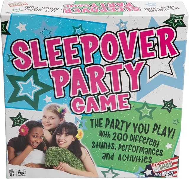 The Sleepover Party - The Party You Play - Activity Game for Kids Ages 8 and Up