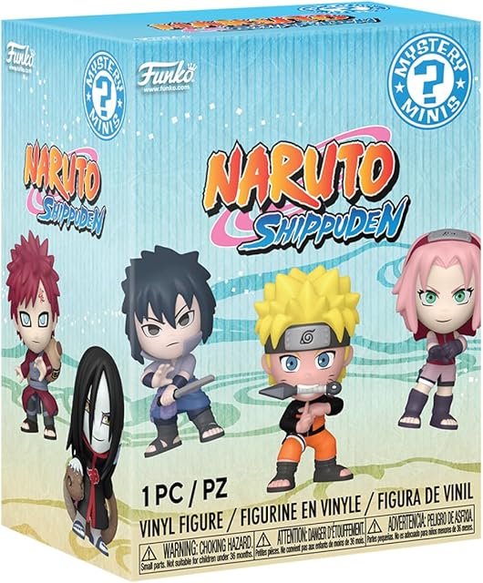The Funko Mystery Mini - Naruto - 1 of 12 to Collect - Styles Vary - Collectable Vinyl Figure - Gift Idea - Official Merchandise - for Kids & Adults - Anime Fans - Mini Figure for Collectors and Display