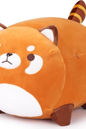 The Red Panda Stuffed Animal, 15.8"Red Panda Plush Toys, Cute Bear Plushie Toy Stuffed, Red Panda Plush Pillow Plushies Gifts, Hugging Pillow Room Decoration Kawaii Doll Birthday Gifts for Kids Girls Boys