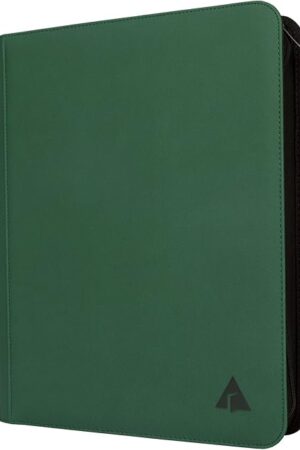 The Rayvol Toploader Binder, Holds 300+ Toploaders 9-Pocket Top Loader Card Storage Album, Ringless Double-Sided Pockets for Cards in 3 x 4'' Toploaders