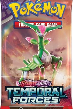 The POKEMON TCG: SCARLET AND VIOLET: TEMPORAL FORCES: BOOSTER PACK - 10 Cards
