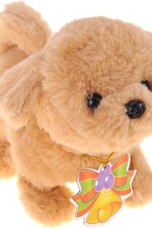 The PowerTRC Interactive Golden Retriever Toy Puppy | Walking and Barking Pet for Kids | Realistic Design with Soft Fur | Fun Gift for Boys and Girls