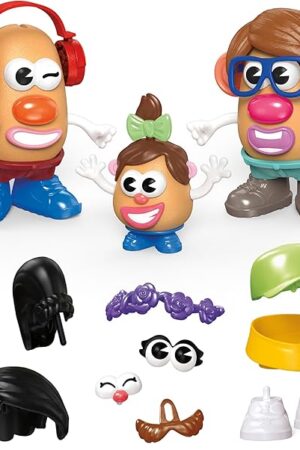 The POTATO HEAD Create Your Family Set with 44 Parts and Pieces, Creative Toddler and Preschool Toys for 2 Year Old Girls and Boys and Up (Amazon Exclusive)