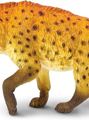 The Safari Ltd. Hyena Figurine - Lifelike, Hand-Painted 4.25" Model Figure - Educational Toy for Boys, Girls & Kids Ages 3+