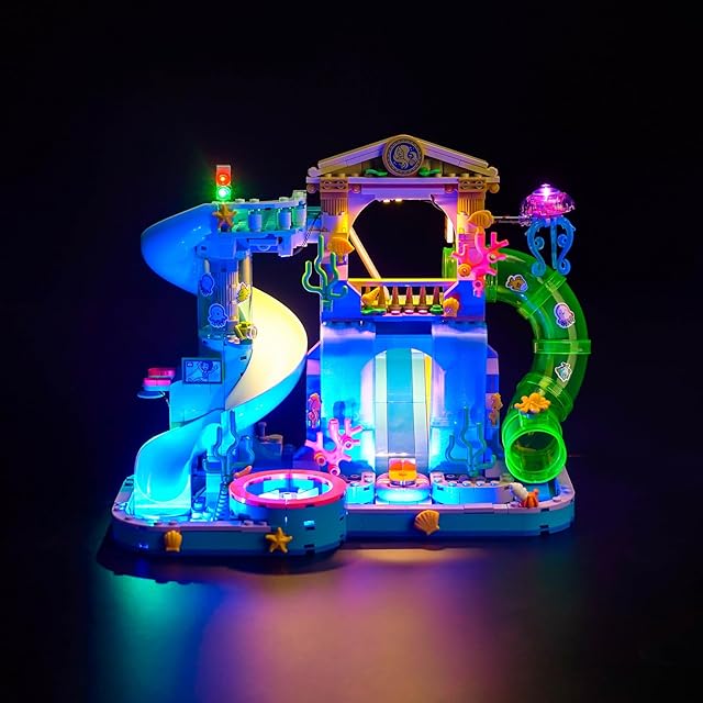 The Upgraded Led Light Kit for Lego Heartlake City Water Park Building Set, Compatible with Lego 42630 (Model Not Included)