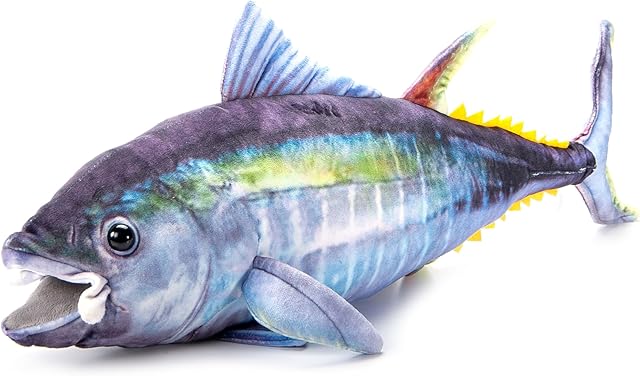 The The Petting Zoo Tuna Stuffed Animal Plushie, Gifts for Kids, Wild Onez Sealife River Fish Animals, Tuna Plush Toy 26 Inches