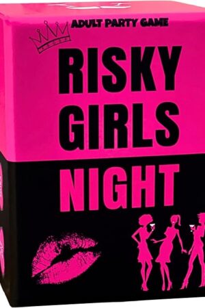 The Risky Girls Night - Fun Party Game for Ladies Nights: 150 Spicy Questions and Hilarious Dares, Drinking Games - Bachelorette, Pregame, Birthday Parties Gifts
