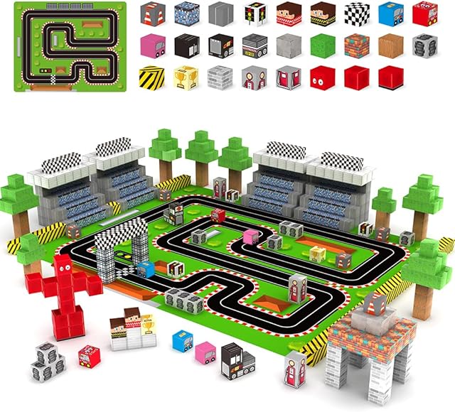 The Magnetic Blocks, 180PCS Magnetic Building Cubes Kids Toys, Upgraded STEM Sensory Toys for Kids Ages 3+, Christmas Birthday Gifts for Boys & Girls