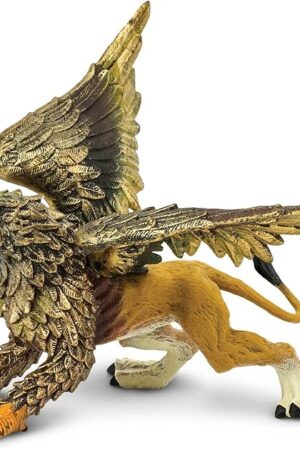 The Safari Ltd. Griffin Figurine - Detailed 4.25" Plastic Model Figure - Majestic Mythical Creature Play Toy for Boys, Girls & Kids Age 3+