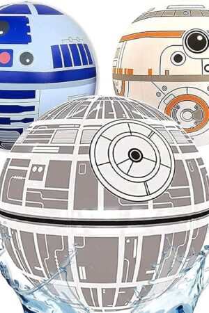 The Play Balls Set of 3 - Fun Indoor and Outdoor Gift, for Play/Room Decor/Party Decor/Pool Inflatable Water Toys