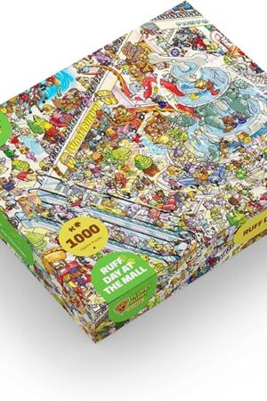 The Ruff Day at The Mall • 1000 Piece Jigsaw Puzzle • Challenging Fun for Adults and Kids