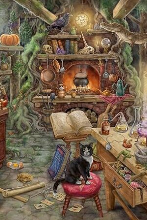 The Ravensburger 759-Piece Escape Puzzle - The Witches' Kitchen | Engaging Jigsaw for Kids & Adults | Exciting Escape Room Experience | Ideal for Family Game Nights | FSC-Certified Materials