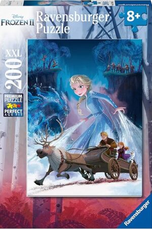 The Ravensburger Disney Frozen 2 - The Mysterious Forest - 200 Piece Jigsaw Puzzle for Kids - Every Piece is Unique - Pieces Fit Together Perfectly