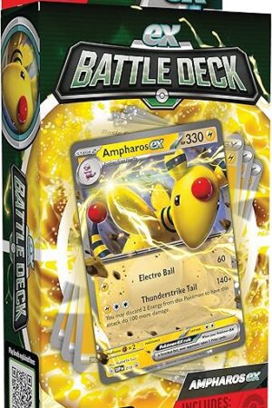 The Pokemon TCG: Ampharos ex Battle Deck (Ready-to-Play 60-Card Deck)