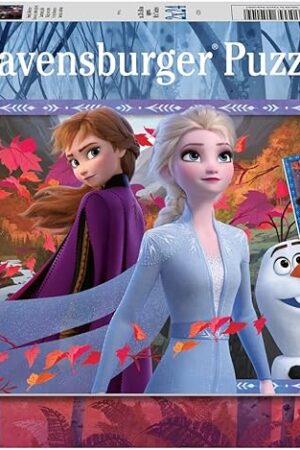 The Ravensburger Disney Frozen 2 Adventure Jigsaw Puzzle Set for Kids | 2 x 24 Unique Piece Puzzles | Precision-Cut Ideal Brain Game for Toddlers and Kids